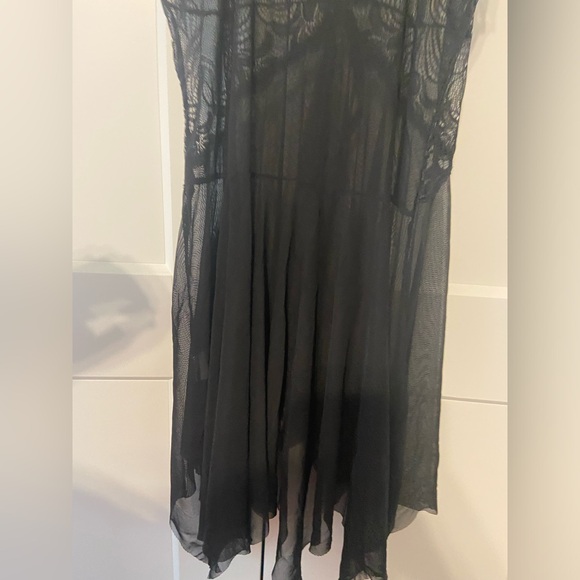 Avidlove Lingerie Lace Babydoll Naughty Exotic Boudoir Black NWOT Large - Picture 12 of 15